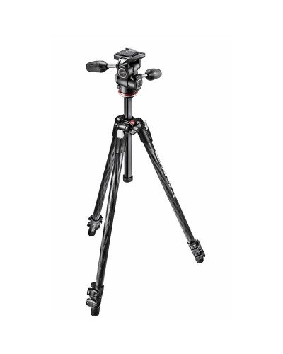 Manfrotto 290 XTRA CARBON Kit CF 3 Sec. Tripod With 3W Head (MK290XTC3-3W)