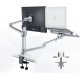 Aluminum Height Adjustable Desktop Dual Arm 17-32 inch Monitor Holder+12-17 inch Laptop Holder Stand OL-3L Full Motion Mount Arm Aluminum Height Adjustable Desktop Dual Arm 17-32 inch Monitor Holder+12-17 inch Laptop Holder Stand OL-3L Full Motion Mount Arm
