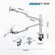 Aluminum Height Adjustable Desktop Dual Arm 17-32 inch Monitor Holder+12-17 inch Laptop Holder Stand OL-3L Full Motion Mount Arm Aluminum Height Adjustable Desktop Dual Arm 17-32 inch Monitor Holder+12-17 inch Laptop Holder Stand OL-3L Full Motion Mount Arm