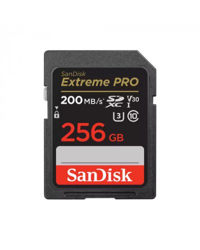SanDisk Extreme PRO 256 GB SDXC UHS-I 200MB/S Class 10