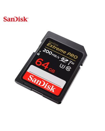 SanDisk Extreme PRO SDXC 64GB 200MB/S V30 UHS-I Card