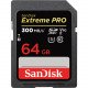 SanDisk 64GB Extreme PRO UHS-II SDXC 300 MB/s Memory Card