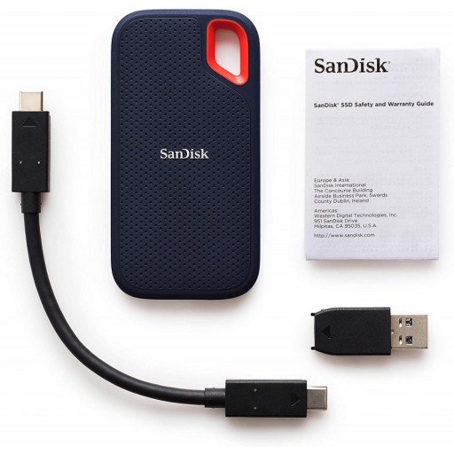 SanDisk Extreme Portable SSD V2 1TB (SDSSDE61-1T00-G25)