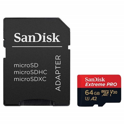 Sandisk Extreme Pro 64GB MicroSDXC Class 10 Memory Card