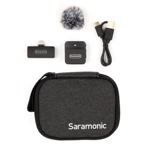 Saramonic Blink 100 B5 Compact Digital Wireless Clip-On Microphone System with USB-C Connector