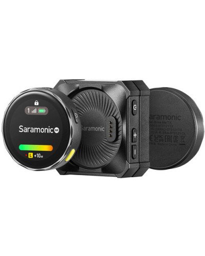 Saramonic Blink Me 2-Person Clip-On Wireless Microphone System with Touchscreens & Recording