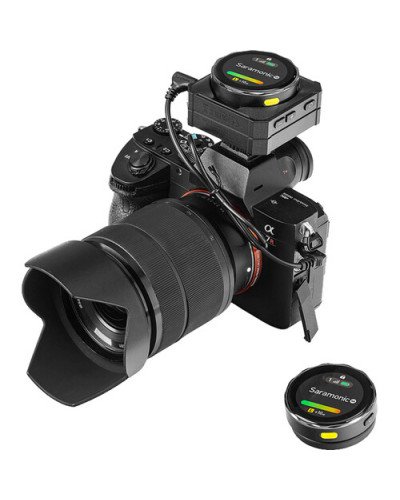 Saramonic Blink Me 2-Person Clip-On Wireless Microphone System with Touchscreens & Recording Saramonic Blink Me 2-Person Clip-On Wireless Microphone System with Touchscreens & Recording