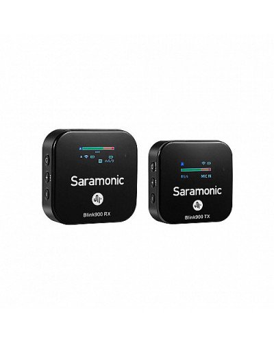 Saramonic Blink900 B1 Ultra Compact 2.4GHZ Dual - Channel Wireless Microphone Ssystem