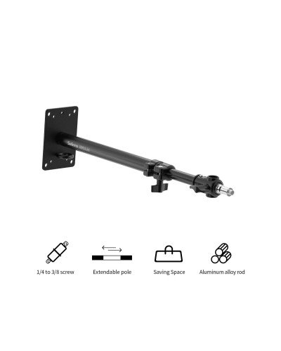 Selens Photography Studio Wall Mount Camera Wall Ceiling Mount Boom Arm