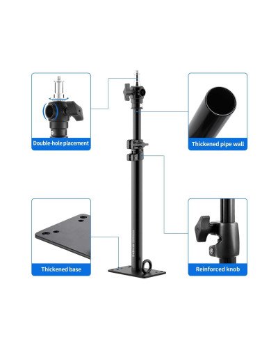 Selens Photography Studio Wall Mount Camera Wall Ceiling Mount Boom Arm