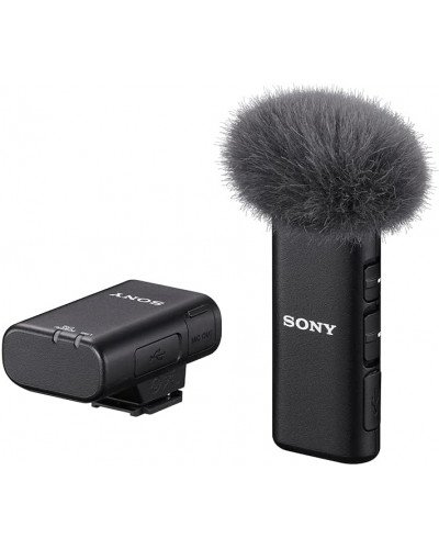 Sony ECM-W2BT Camera-Mount Digital Bluetooth Wireless Microphone System for Sony Cameras
