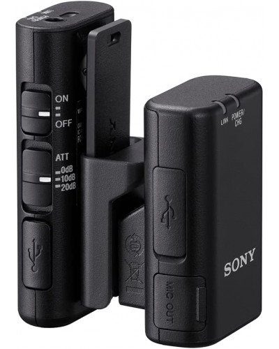 Sony ECM-W2BT Camera-Mount Digital Bluetooth Wireless Microphone System for Sony Cameras