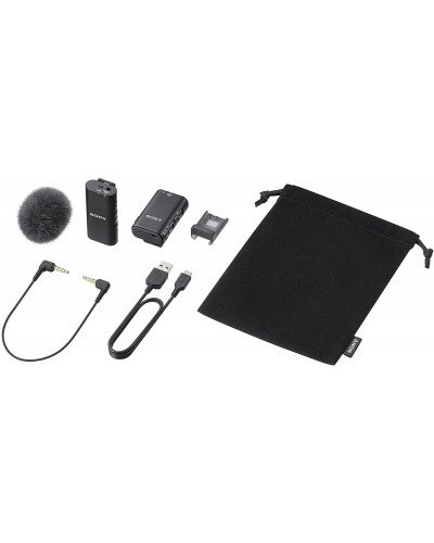 Sony ECM-W2BT Camera-Mount Digital Bluetooth Wireless Microphone System for Sony Cameras