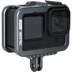 TELESIN Aluminium Alloy Frame Case for GoPro Hero 13/12/11/10/9