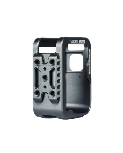 TELESIN Aluminium Alloy Frame Case for GoPro Hero 12/11/10/9