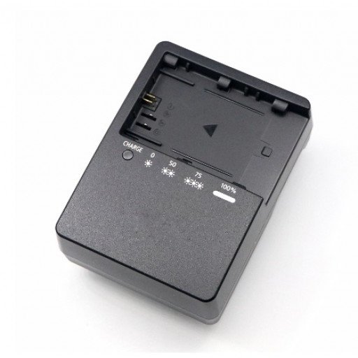 شاحن للكانون Canon LC-E6E Battery Charger for Canon EOS 5D Mark II/III/IV, 5DS, 5DS R, 6D, 6D Mark II, 7D, 7D Mark II, 60D, 70D, 80D, 90D, R, R5, R6, Ra, XC10, XC15, BMPCC 4K, BMPCC 6K