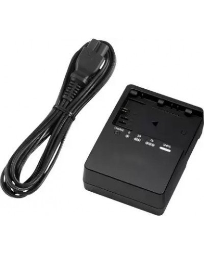 شاحن للكانون Canon LC-E6E Battery Charger for Canon EOS 5D Mark II/III/IV, 5DS, 5DS R, 6D, 6D Mark II, 7D, 7D Mark II, 60D, 70D, 80D, 90D, R, R5, R6, Ra, XC10, XC15, BMPCC 4K, BMPCC 6K