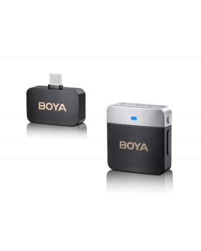 BOYA BY-M1V3 2.4GHz Dual-Channel Wireless Microphone System