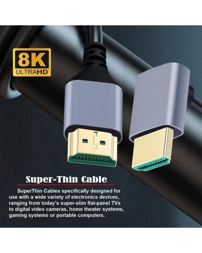 8K UHD HDMI TO HDMI Down 0.5m Cable