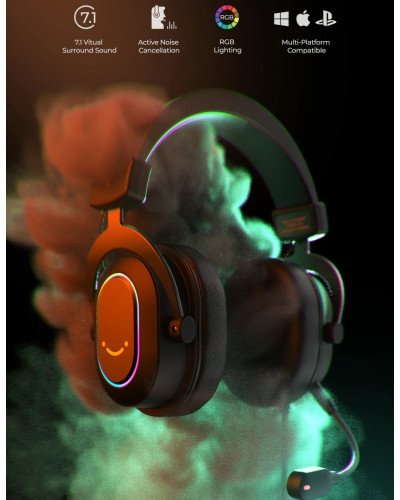 FIFINE Ampligame H6 RGB USB 7.1 Gaming Headset