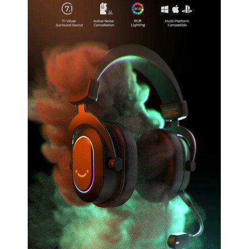 FIFINE Ampligame H6 RGB USB 7.1 Gaming Headset