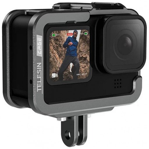 TELESIN Metal Combo Cage for GoPro 13/12/11/10/9