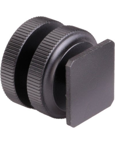 Hot Shoe to 1/4"-20 Male Post Adapter
