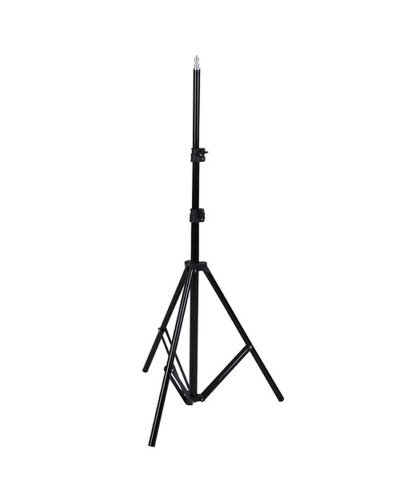 NiceFoto GY-180 2-Mini Studio Flash With Grey Background And Backdrop Stand
