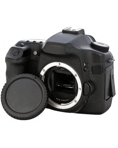 Camera Body Cap & Camera Rear Lens Cover for Canon EOS Cameras