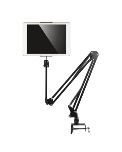 Tablet Stand Adjustable Microphone Suspension Boom Scissor Arm Stand