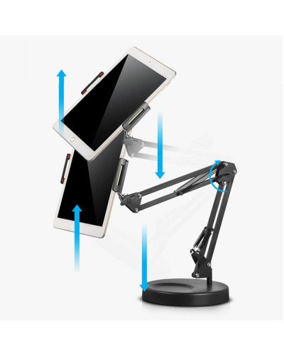 Foldable Long Arm Tablet Stand Holder