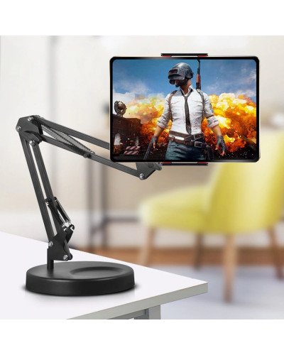 Foldable Long Arm Tablet Stand Holder