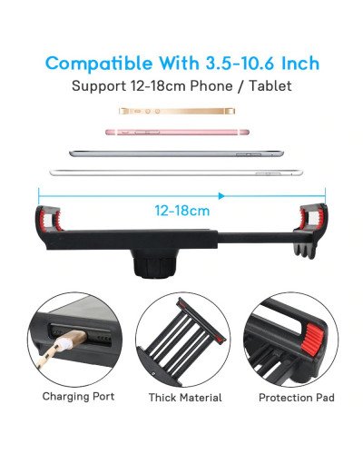 Foldable Long Arm Tablet Stand Holder