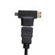 3 in 1 HDMI Female to Mini HDMI Male + Micro HDMI Male Adapter Connector 3 in 1 HDMI Female to Mini HDMI Male + Micro HDMI Male Adapter Connector