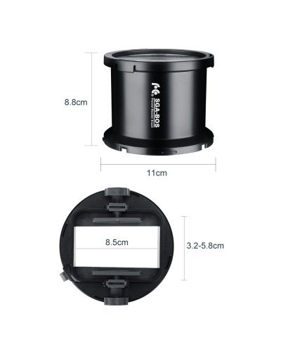 Falconeyes SGA-BOS 10pcs Color Filters Speedlite Flash Focused Snoot Falconeyes SGA-BOS 10pcs Color Filters Speedlite Flash Focused Snoot