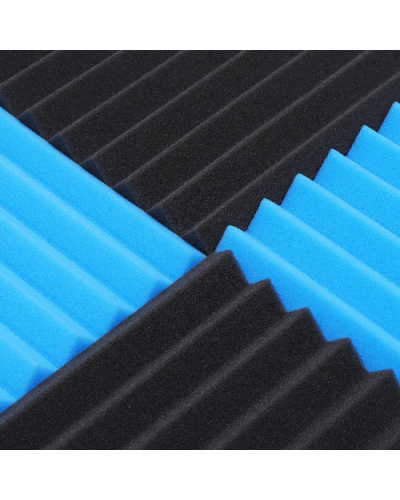 Black&Blue Soundproofing Acoustic Foam 1inch X 12 X 12 inch