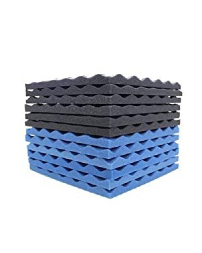 Black&Blue Charcoal Acoustic   Foam