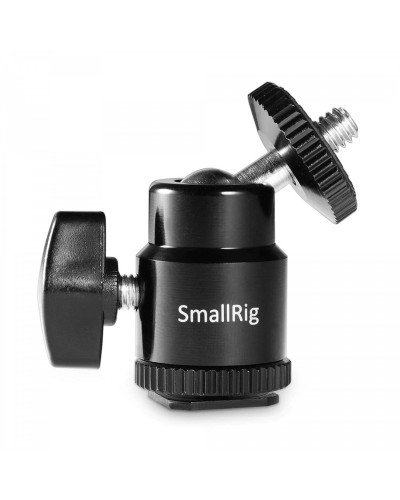 SmallRig Camera Hot Shoe Mount with 1/4"-20 Screw Ball Head