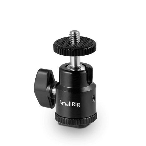 SmallRig Camera Hot Shoe Mount with 1/4"-20 Screw Ball Head