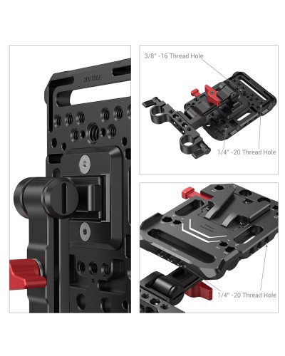 SmallRig V Mount Battery Plate with Adjustable Arm