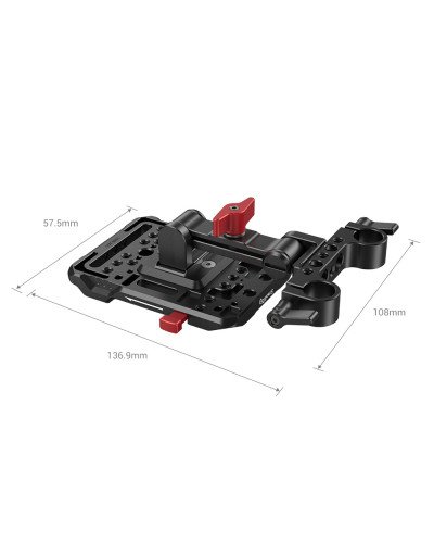 SmallRig V Mount Battery Plate with Adjustable Arm