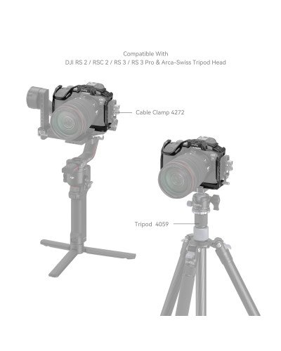 SmallRig Black Mamba Camera Cage for Canon EOS R6 Mark II