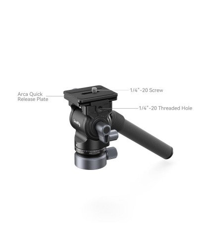 SmallRig Video Head with Leveling Base CH20 SmallRig Video Head with Leveling Base CH20