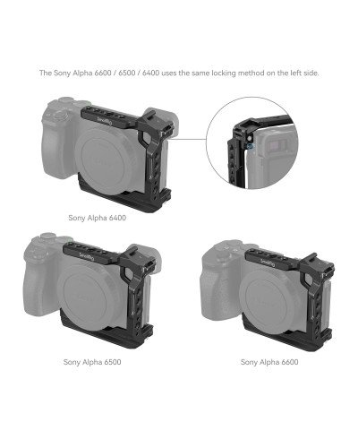 SmallRig Half Cage for Sony Alpha 6700/6600/6500/6400
