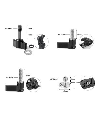 SmallRig Screw Ratchet Wingnut Set