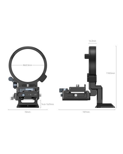 SmallRig Rotatable Horizontal-to-Vertical Mount Plate Kit for Sony a7 III /a7 IV/a7R III/a7R IV/a7R V/a7S III/a1/a9 II/FX3/FX30