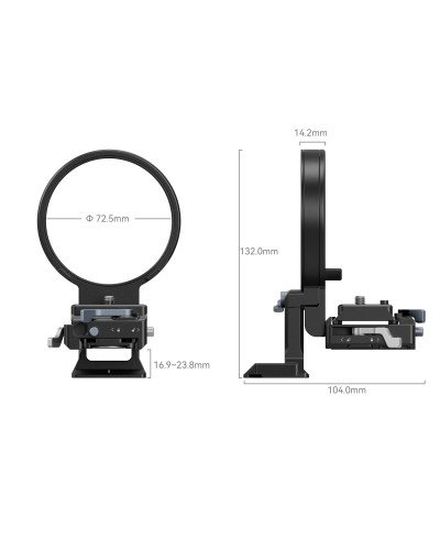 SmallRig Rotatable Horizontal-to-Vertical Mount Plate Kit for Nikon Z Series Z5/Z6/Z7/Z6II/Z7II/Z8