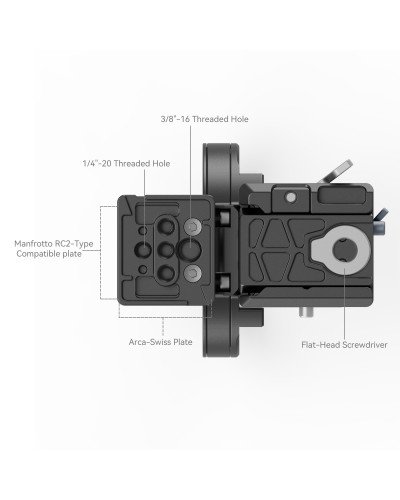 SmallRig Rotatable Horizontal-to-Vertical Mount Plate Kit for Nikon Z Series Z5/Z6/Z7/Z6II/Z7II/Z8