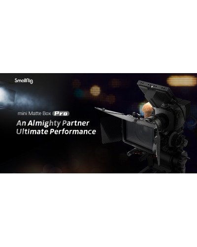 SmallRig Professional Cage Kit with Matte Box Pro-Mini Follow Focus F40