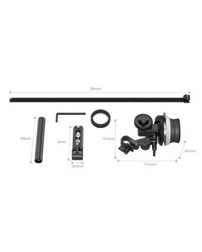 SmallRig Professional Cage Kit with Matte Box Pro-Mini Follow Focus F40